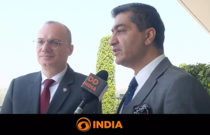 
                                Albania's Foreign Minister speaks with DD India | DD India News Hour