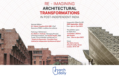 Re-imagining Architectural Transformations in Post-Independent India